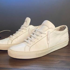 White Common Projects size 42 mens (9 US)